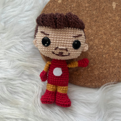 Iron Man Handmade Amigurumi Pop - Image 2