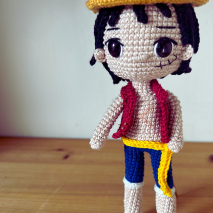 Handmade Amigurumi Straw Hat - Image 4