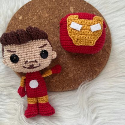 Iron Man Handmade Amigurumi Pop