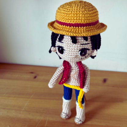 Handmade Amigurumi Straw Hat - Image 2