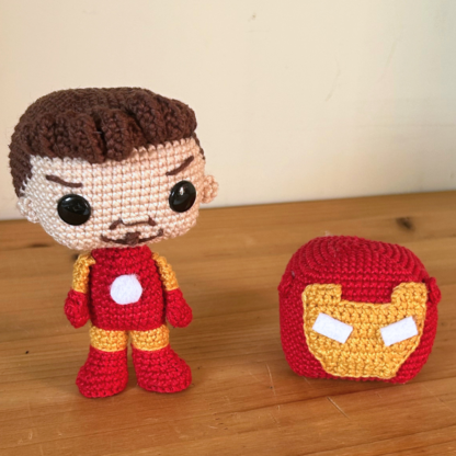 Iron Man Handmade Amigurumi Pop - Image 6