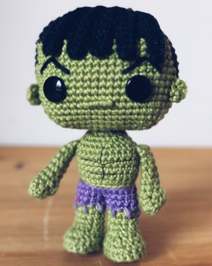 Hulk Handmade Amigurumi Pop