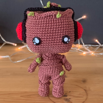 Baby Groot Handmade Amigurumi Pop - Image 4