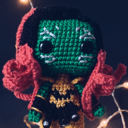 Gamora Handmade Amigurumi Pop - Image 3