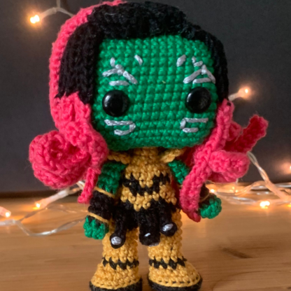 Gamora Handmade Amigurumi Pop