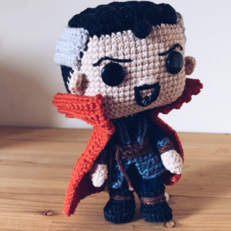 Dr Strange Handmade Amigurumi Pop